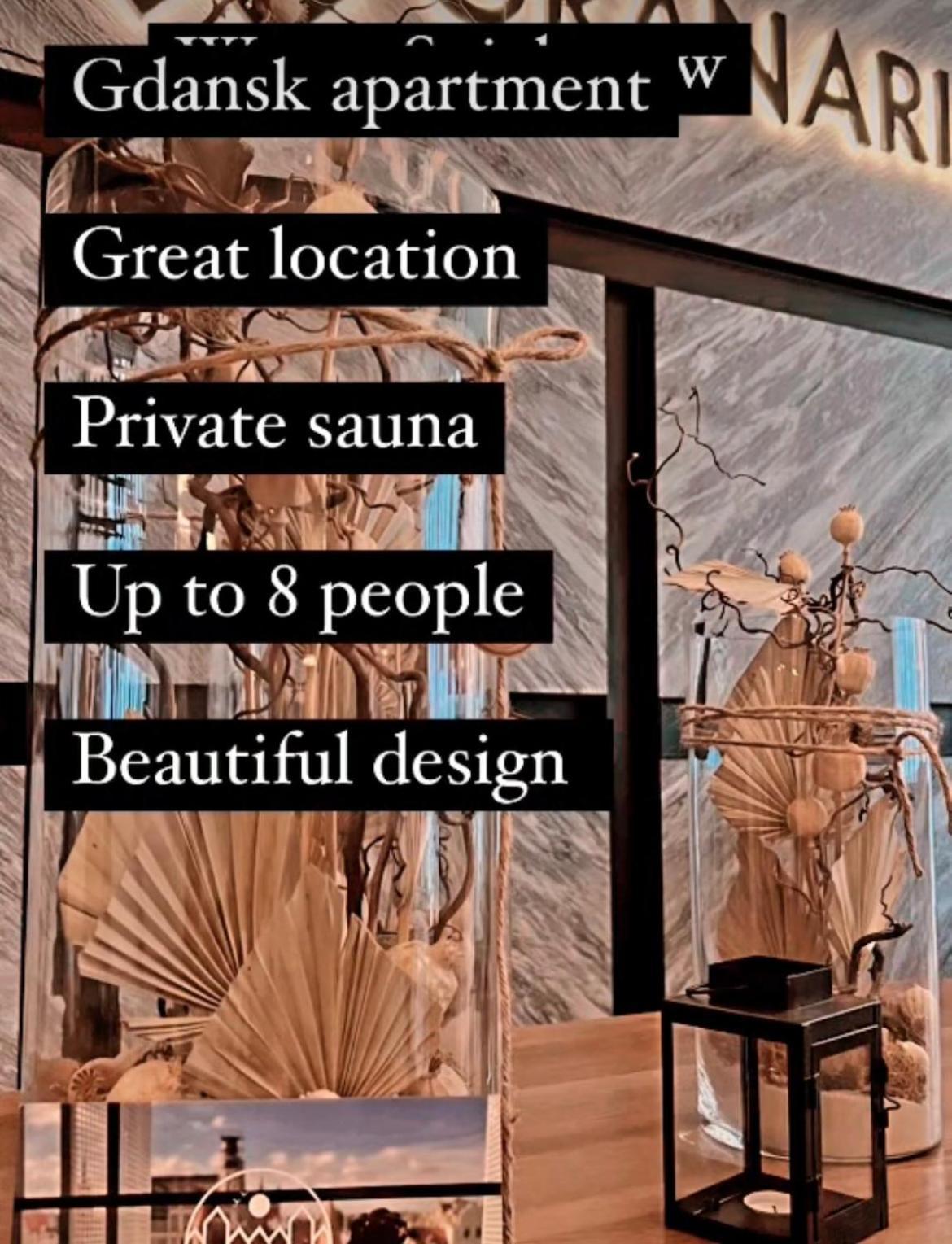 Huoneisto Baltic Riviera With Private Sauna